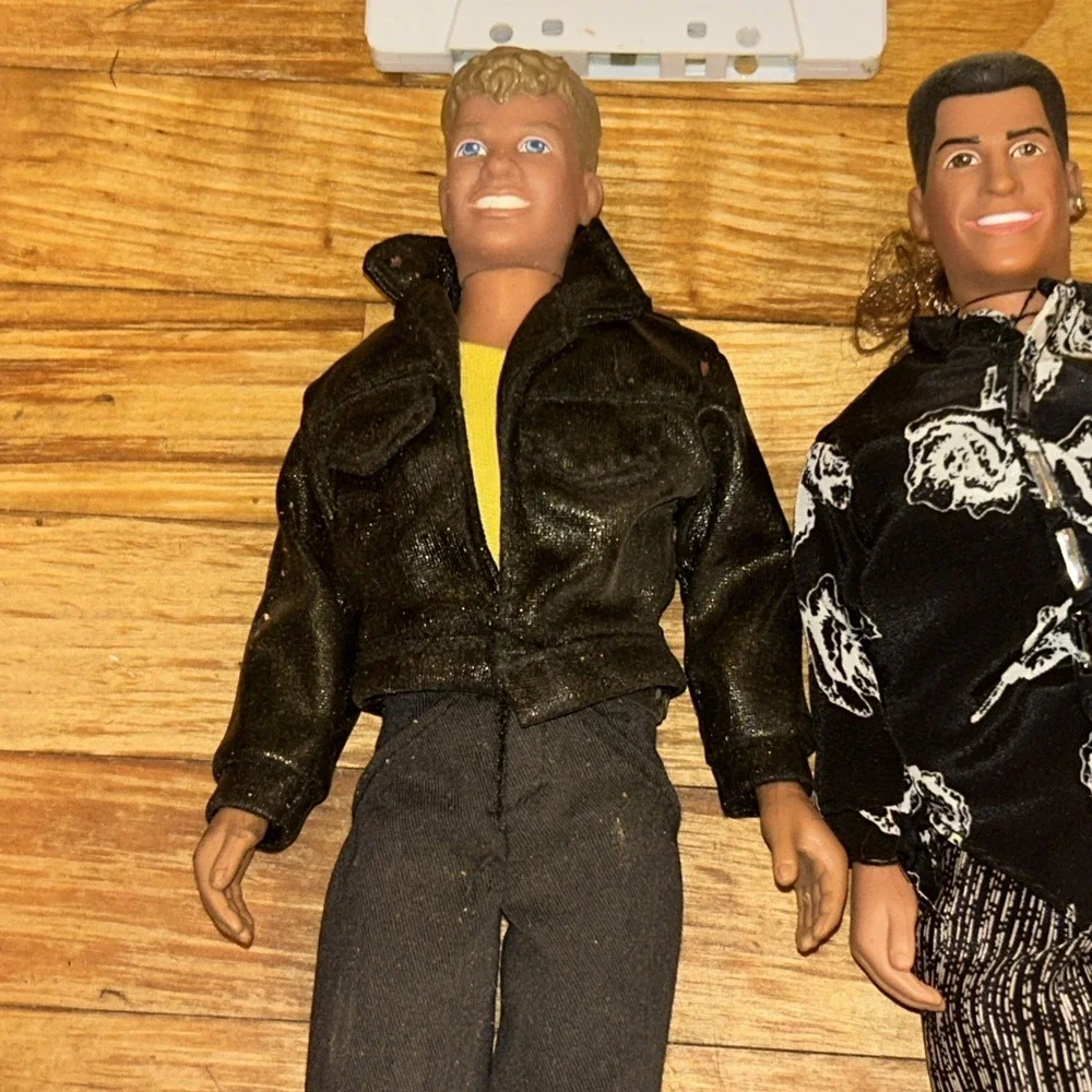 1990 Hasbro New Kids on the Block Hangin' Loose NKOTB Dolls Street Clothes D3